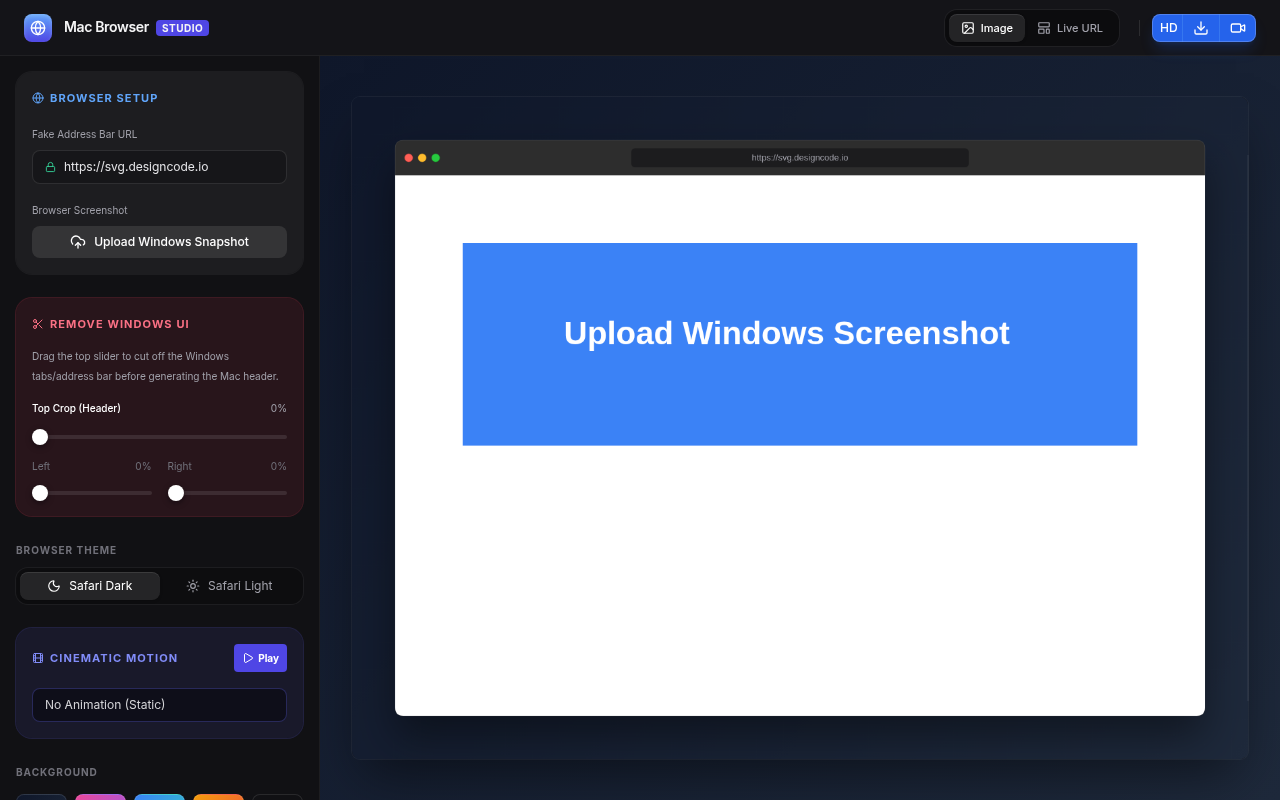 Macify Browser Studio
